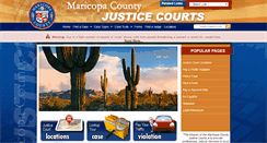 Desktop Screenshot of justicecourts.maricopa.gov